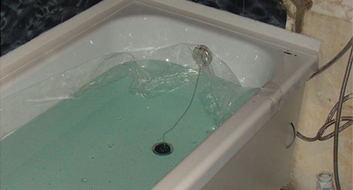 Установкой акрилового вкладыша | Никольск